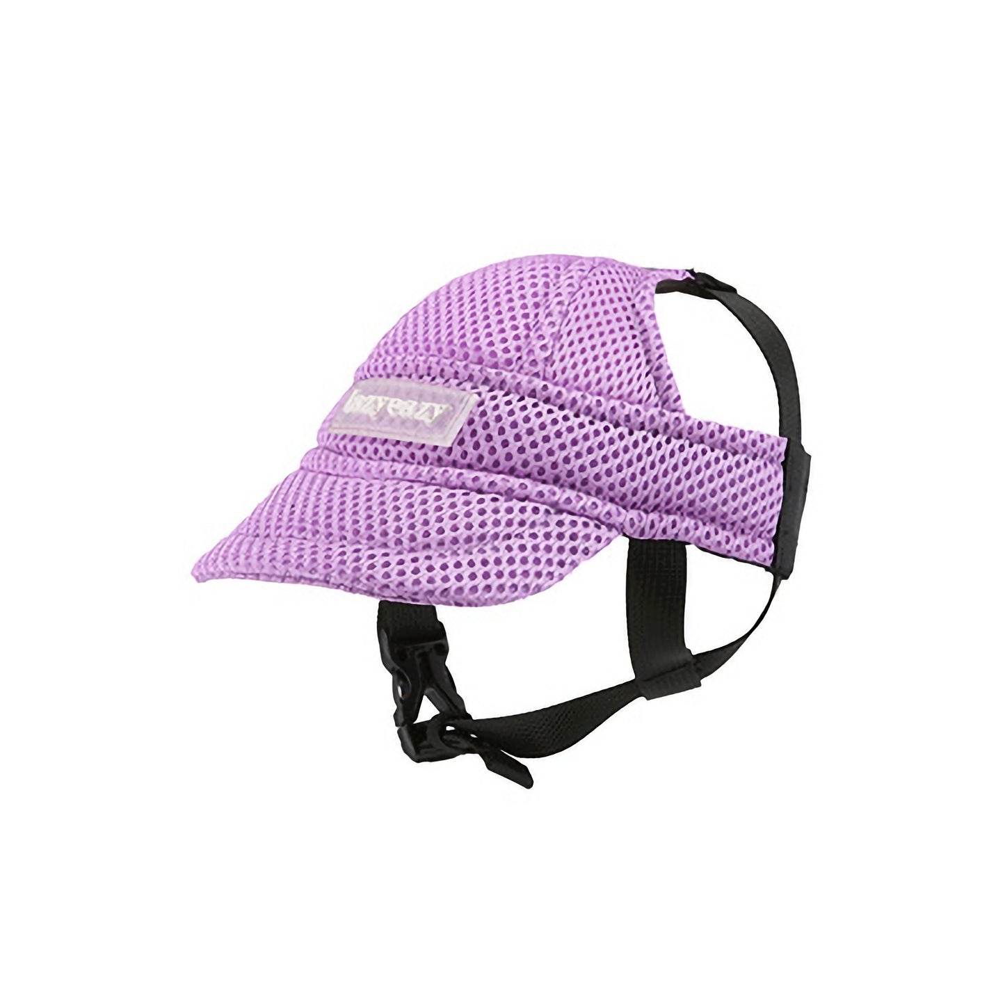Violet sporty mesh cap for dogs.