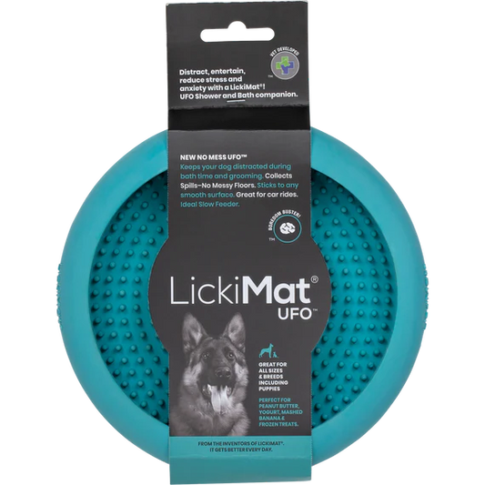LickiMat no mess slow feed bowl and enrichment lick mat for dogs