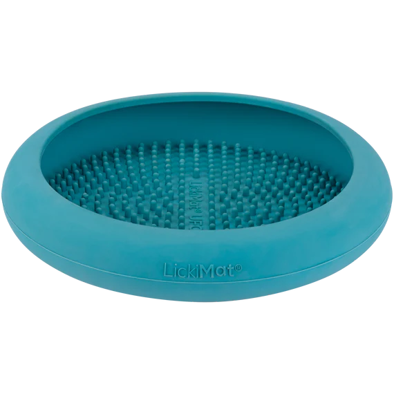 LickiMat no mess slow feed bowl and enrichment lick mat for dogs