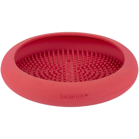 LickiMat no mess slow feed bowl and enrichment lick mat for dogs