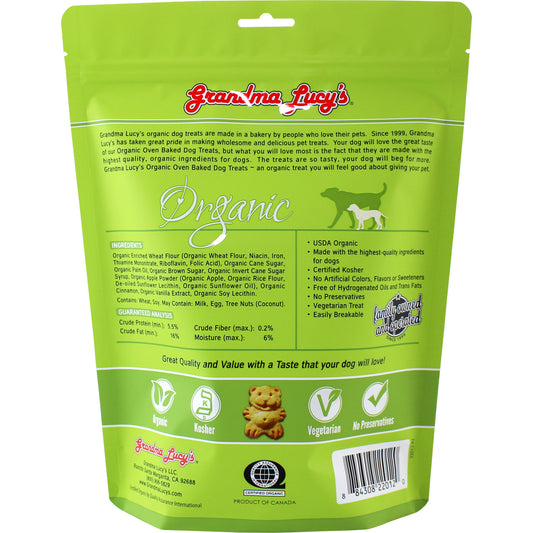 Organic Baked Dog Treats - Apple 14oz