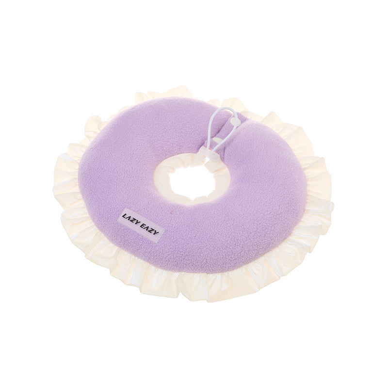 Donut Post-Surgery Recovery Collar w/ Ruffles Dog & Cat – TUDOU