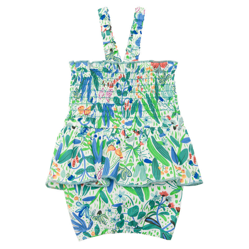 Tropical Print Romper Dog