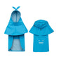 Blue Cape Raincoat w/ Bow Dog