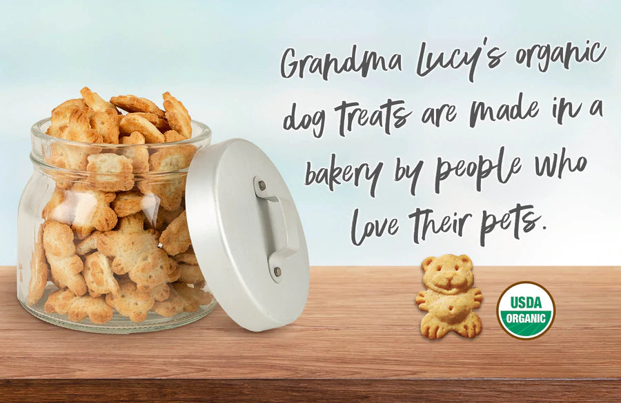 Organic Baked Dog Treats - Banana & Sweet Potato 14oz