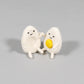 Boiled Wool Egg Pair Dog Toy