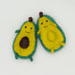 Boiled Wool Avocado Pair Dog Toy