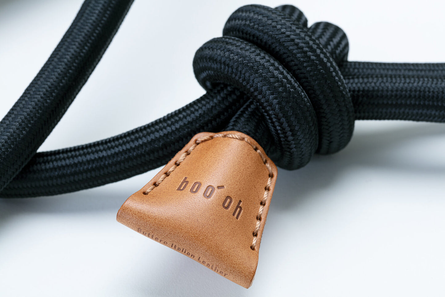 All-in-one minimalism designer dog harness by Boo Oh in black